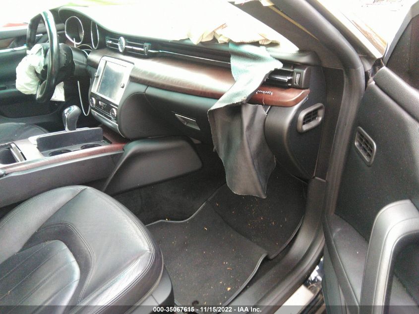2014 MASERATI QUATTROPORTE S Q4 ZAM56RRA6E1122850
