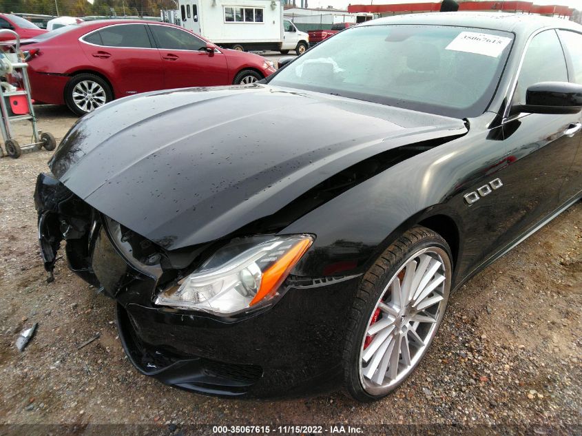 2014 MASERATI QUATTROPORTE S Q4 ZAM56RRA6E1122850