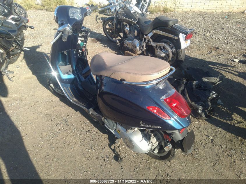 2015 VESPA SPRINT 150 3V ZAPM818GXF5101977