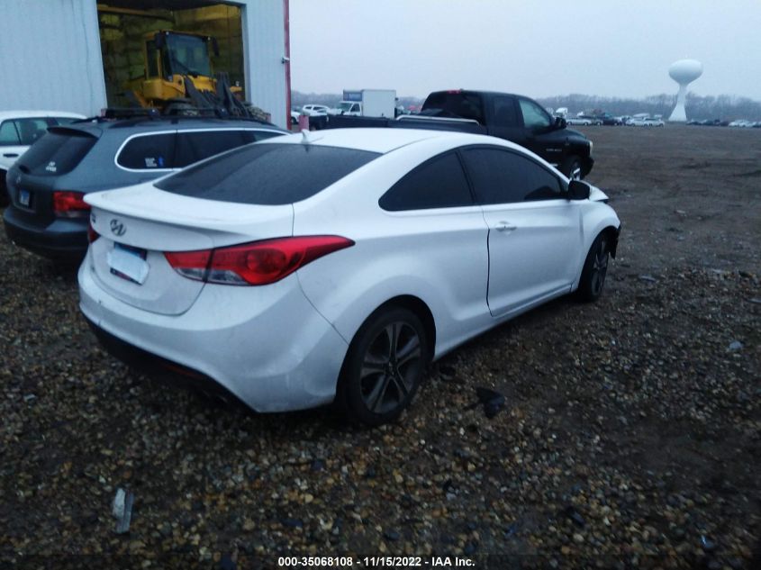 2013 HYUNDAI ELANTRA COUPE SE KMHDH6AE8DU009885