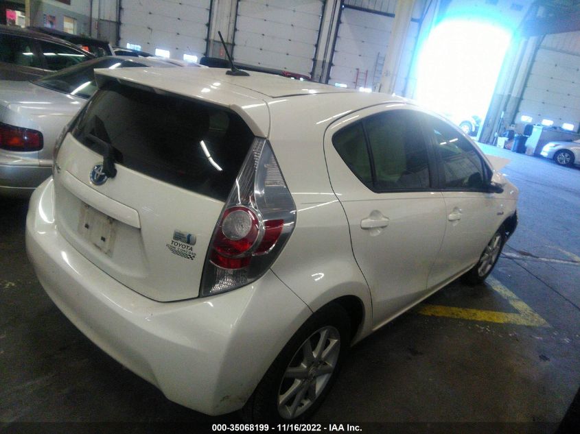 2013 TOYOTA PRIUS C ONE/TWO/THREE/FOUR JTDKDTB36D1039262
