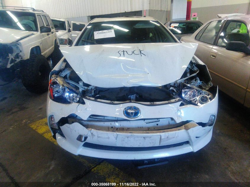 2013 TOYOTA PRIUS C ONE/TWO/THREE/FOUR JTDKDTB36D1039262