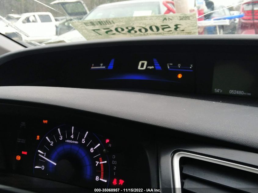 2013 HONDA CIVIC SDN LX 19XFB2F56DE271936