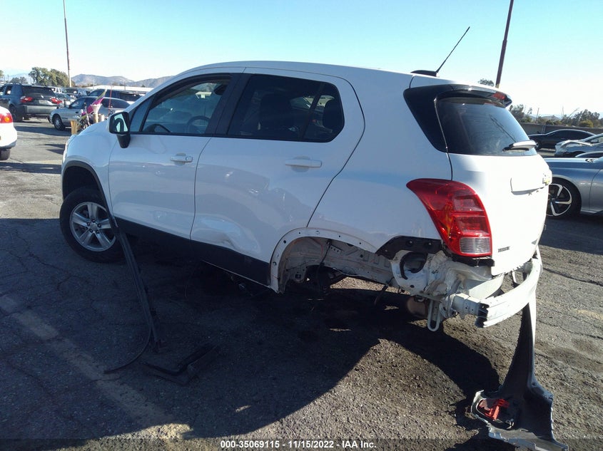 2020 CHEVROLET TRAX VIN: 3GNCJKSB6LL319681