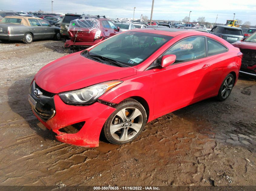2013 HYUNDAI ELANTRA COUPE SE KMHDH6AE9DU006316