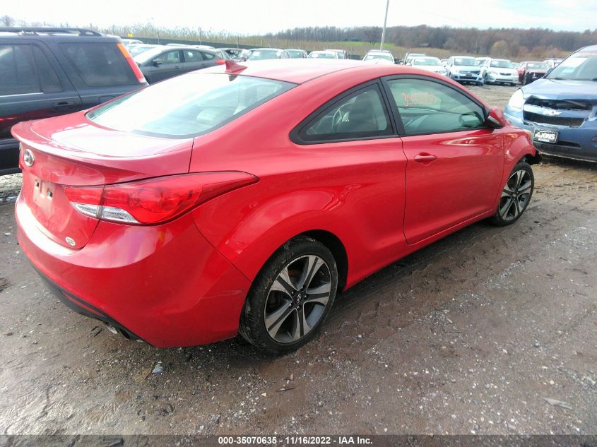 2013 HYUNDAI ELANTRA COUPE SE KMHDH6AE9DU006316