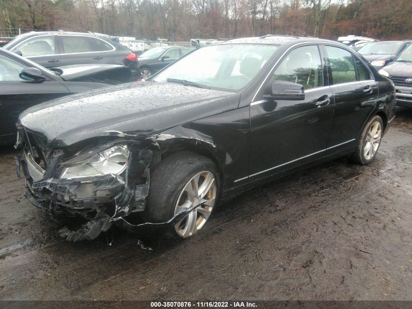 2013 MERCEDES-BENZ C-CLASS C 300 WDDGF8AB9DR242563