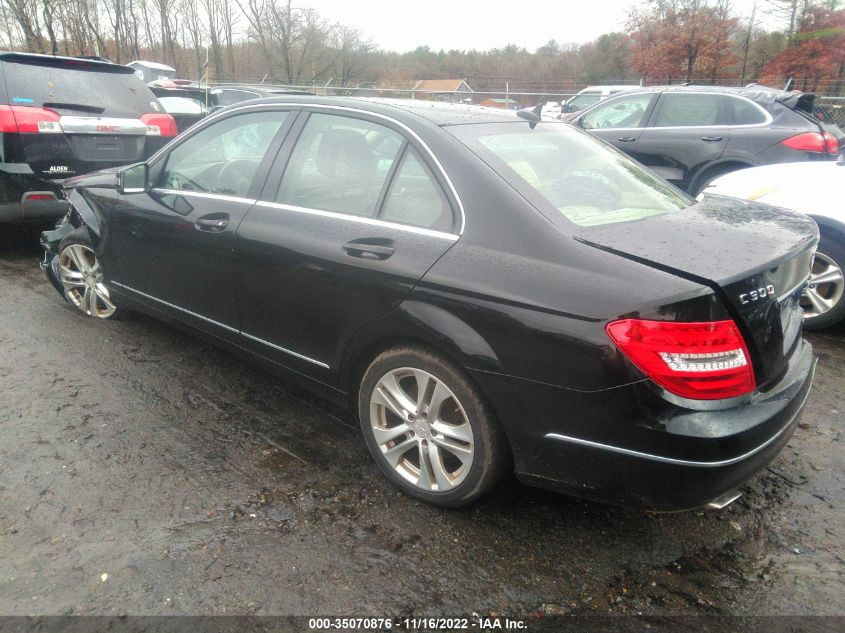 2013 MERCEDES-BENZ C-CLASS C 300 WDDGF8AB9DR242563