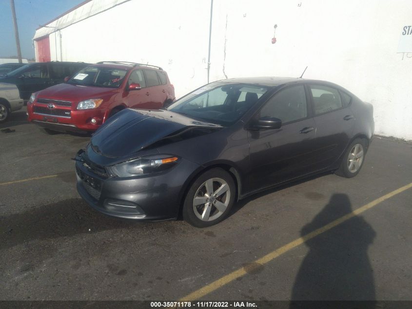 2015 DODGE DART SXT 1C3CDFBB7FD237237