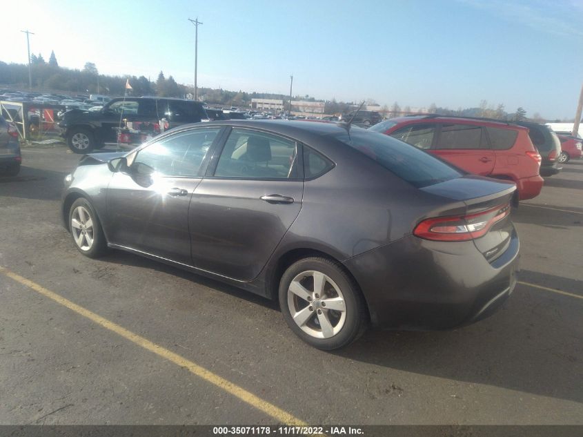 2015 DODGE DART SXT 1C3CDFBB7FD237237