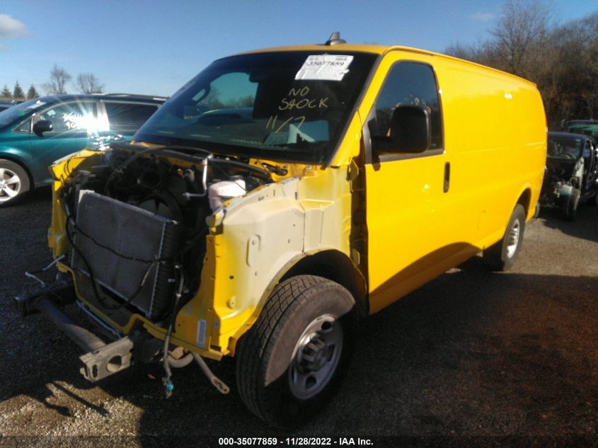 2019 CHEVROLET EXPRESS CARGO VAN 1GCWGAFP1K1158196