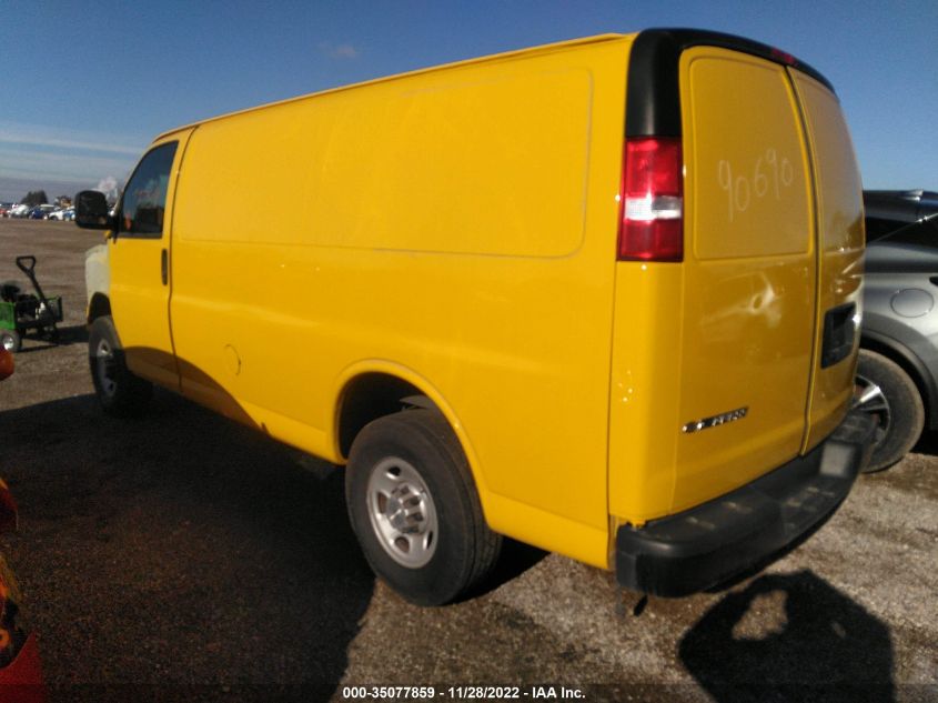 2019 CHEVROLET EXPRESS CARGO VAN 1GCWGAFP1K1158196