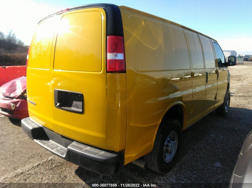 2019 CHEVROLET EXPRESS CARGO VAN 1GCWGAFP1K1158196