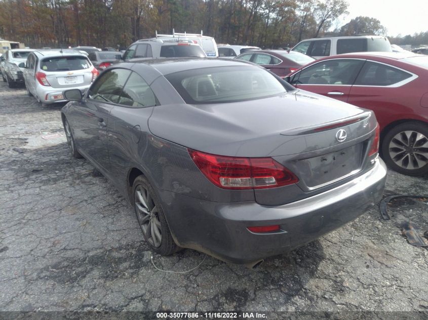 2014 LEXUS IS 250C JTHFF2C28E2530955