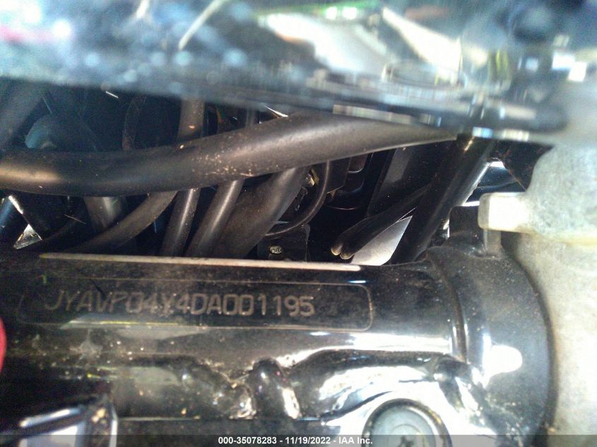 2013 YAMAHA XVZ13 TFSC JYAVP04Y4DA001195