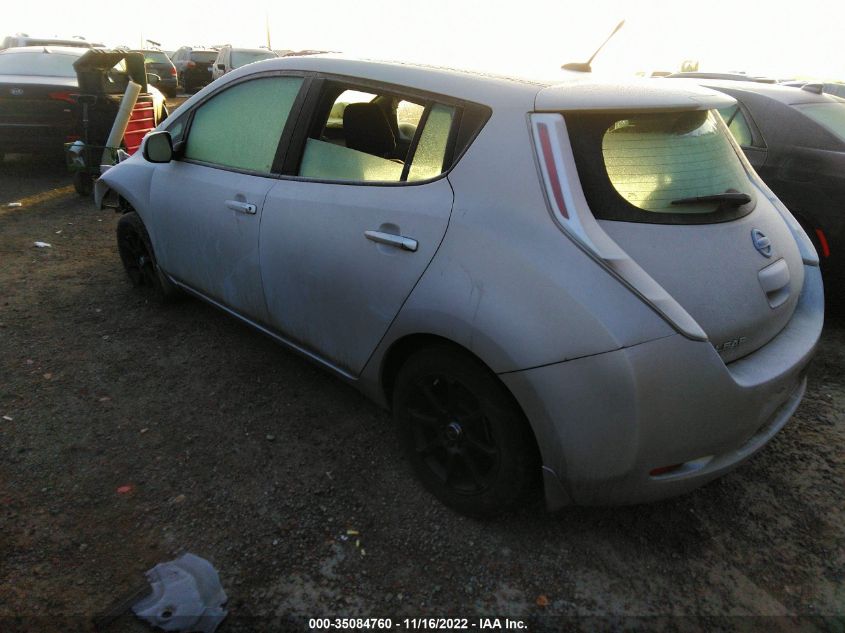 2013 NISSAN LEAF S 1N4AZ0CP7DC400554