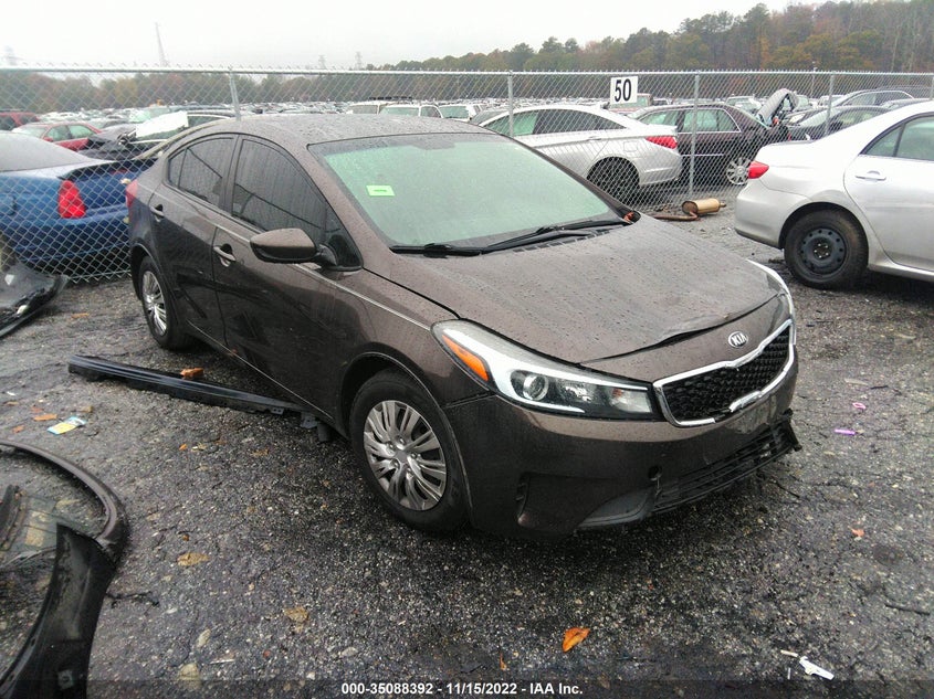 VIN 3KPFL4A76HE022995 2017 KIA FORTE LX