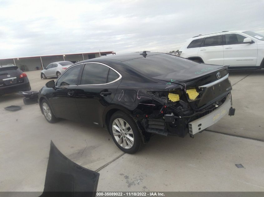 2014 LEXUS ES 300H HYBRID JTHBW1GG2E2040543