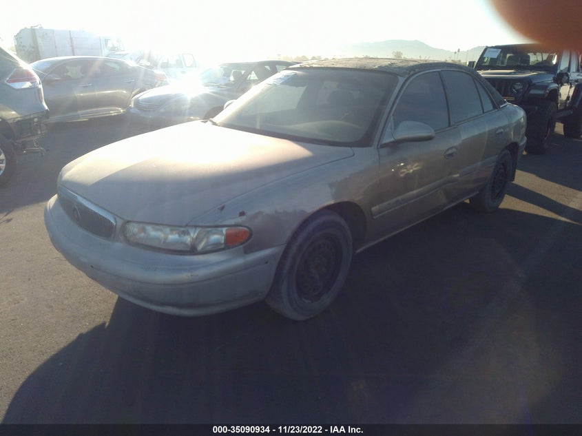 2000 BUICK CENTURY VIN: 2G4WS52J0Y1150628