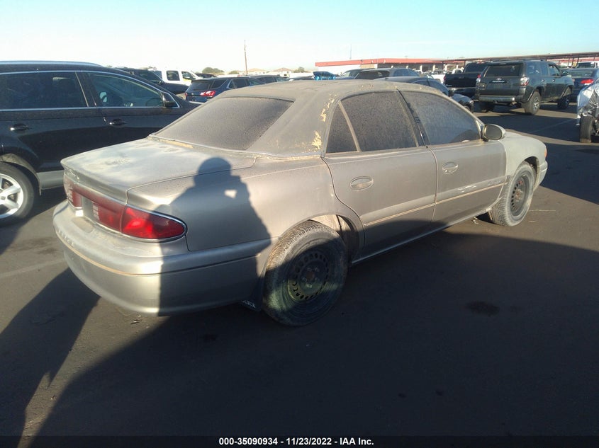 2000 BUICK CENTURY VIN: 2G4WS52J0Y1150628