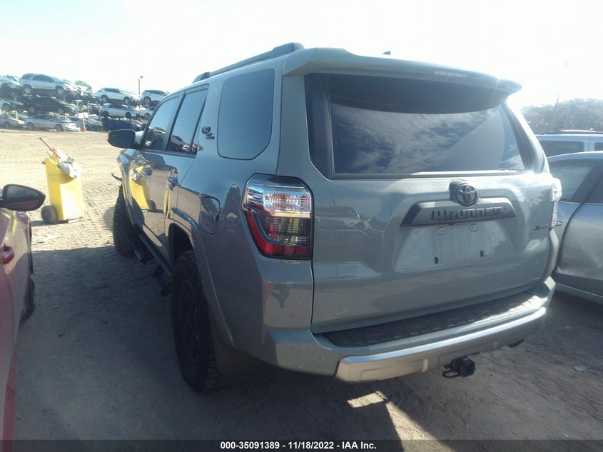 Image 3 of 2022 TOYOTA 4RUNNER  salvage vehicle - Lot #35091389 at IAAI