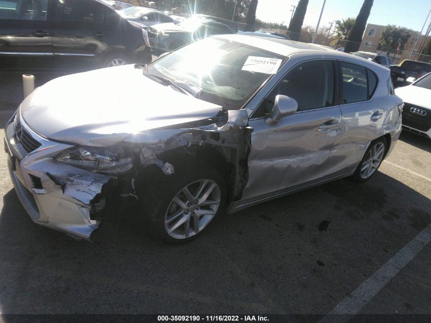 2015 LEXUS CT 200H HYBRID JTHKD5BH5F2219934