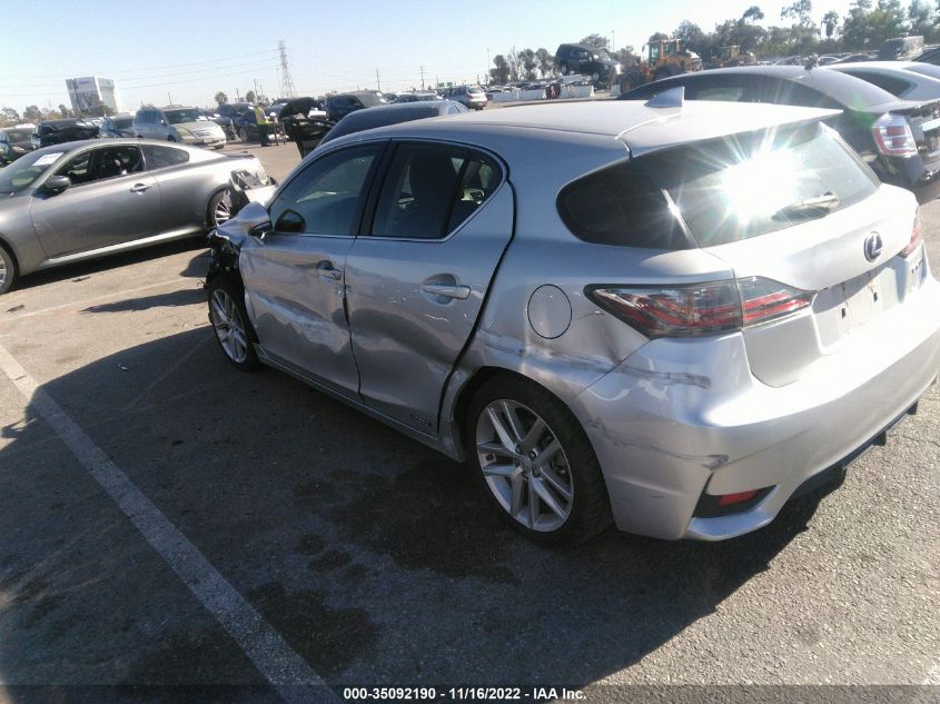 2015 LEXUS CT 200H HYBRID JTHKD5BH5F2219934