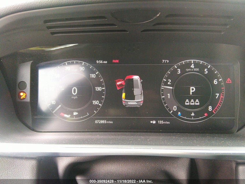 VIN SALWR2RV3KA421565 2019 LAND ROVER RANGE ROVER SPORT HSE