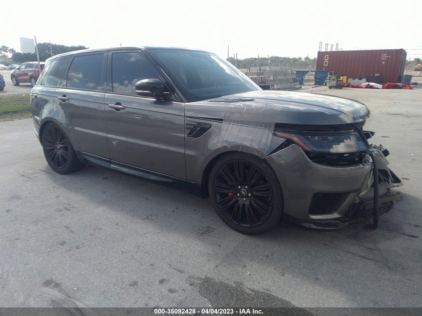 VIN SALWR2RV3KA421565 2019 LAND ROVER RANGE ROVER SPORT HSE