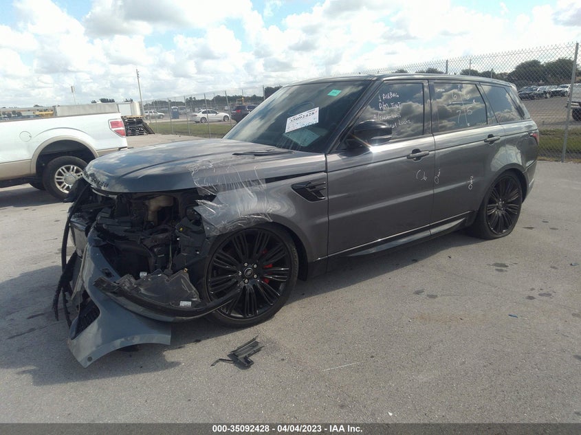 VIN SALWR2RV3KA421565 2019 LAND ROVER RANGE ROVER SPORT HSE