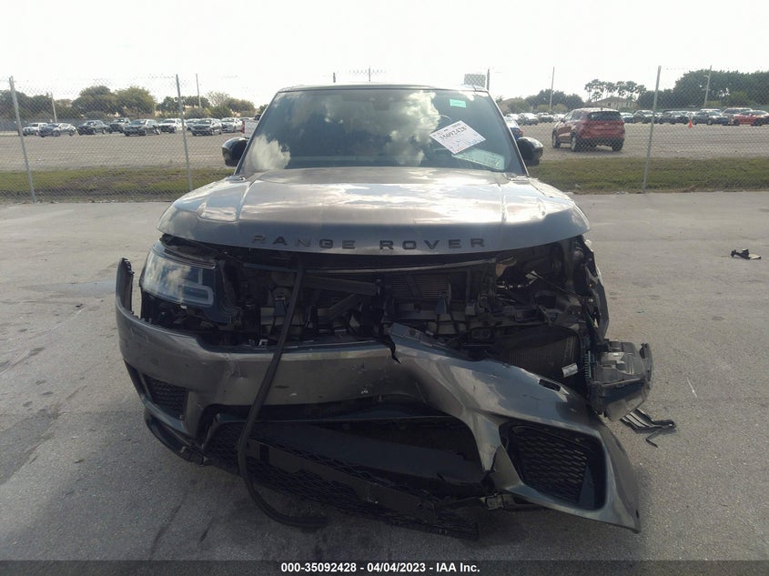 VIN SALWR2RV3KA421565 2019 LAND ROVER RANGE ROVER SPORT HSE
