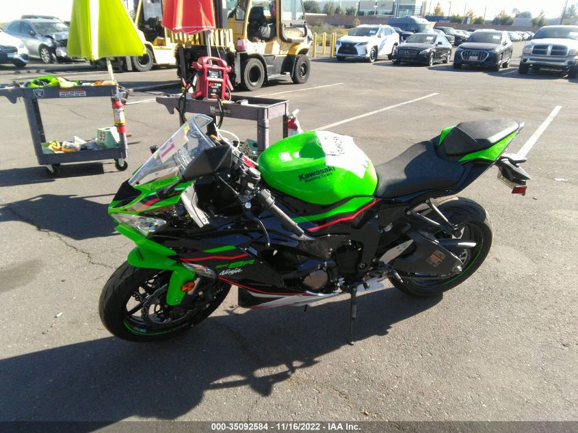 2022 KAWASAKI ZX636 K JKBZXJH14NA013766