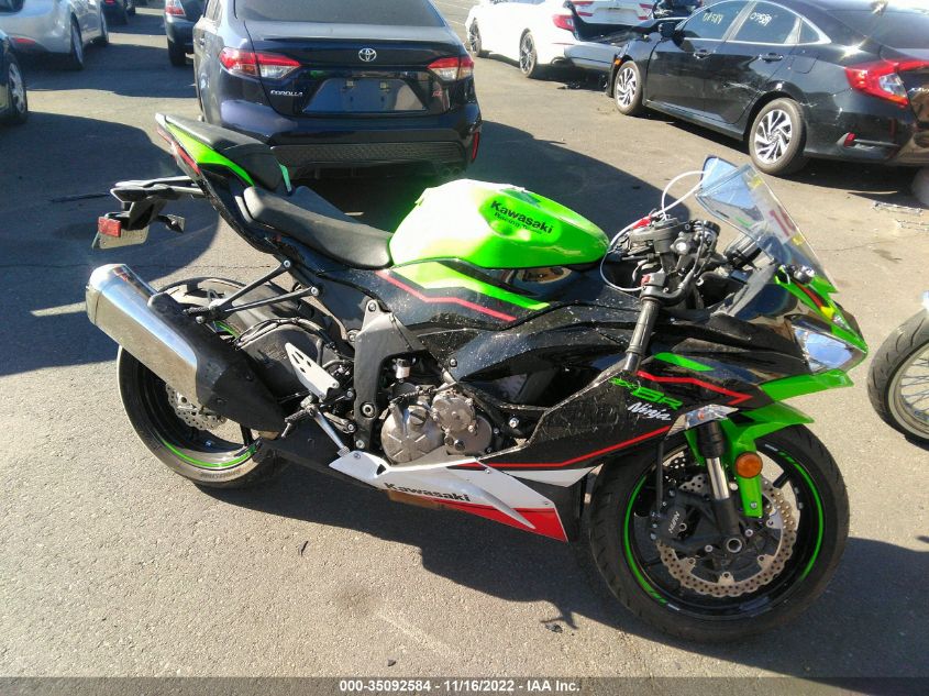 2022 KAWASAKI ZX636 K JKBZXJH14NA013766