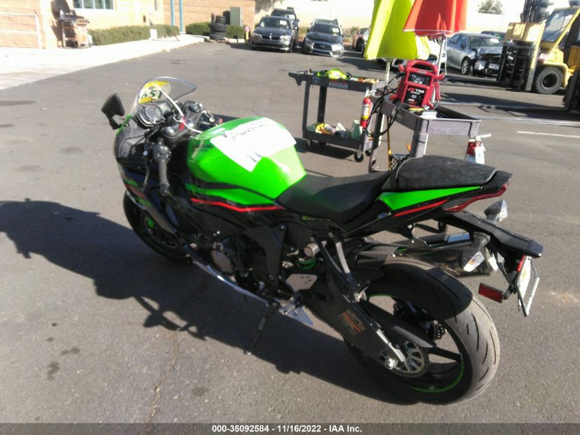 2022 KAWASAKI ZX636 K JKBZXJH14NA013766