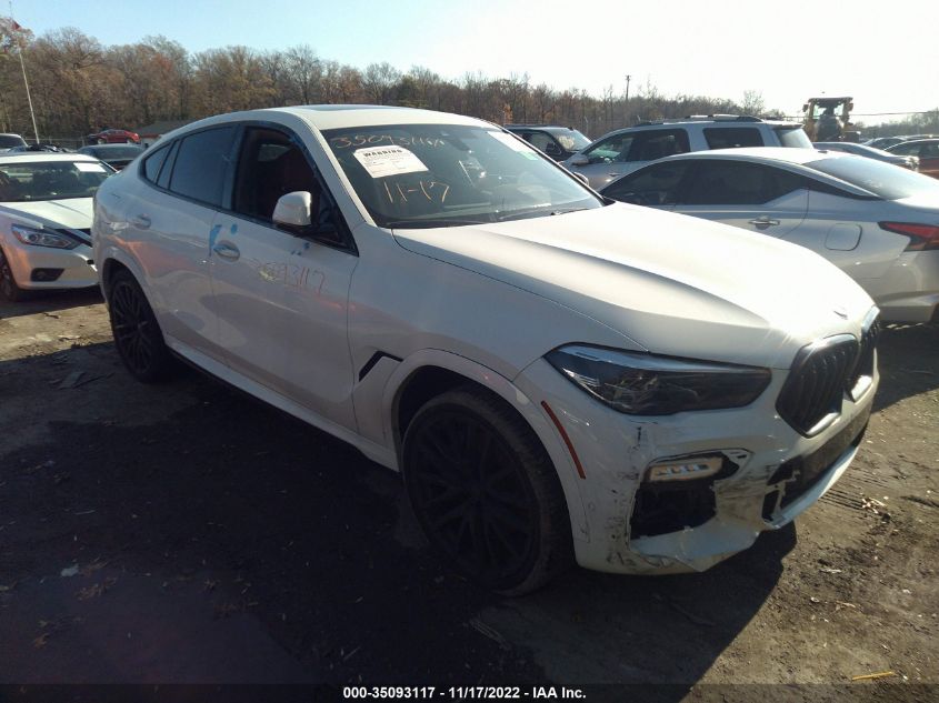 VIN 5UXCY6C01M9D88380 2021 BMW X6 no.1