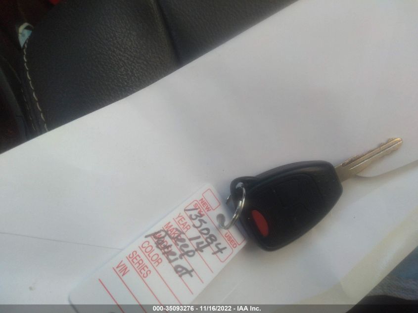 2014 JEEP PATRIOT LIMITED 1C4NJRCB1ED880551