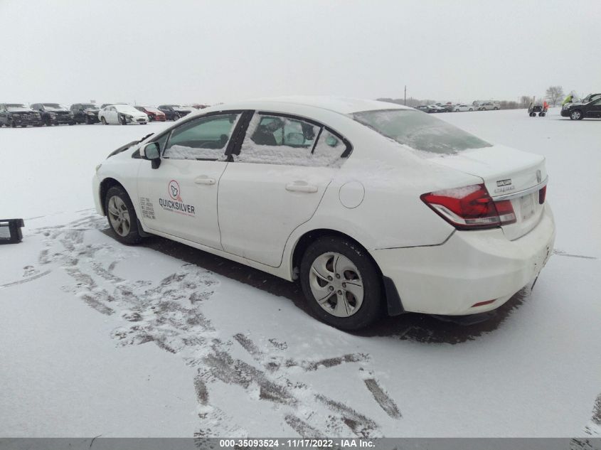 2015 HONDA CIVIC SEDAN LX 19XFB2F51FE000186