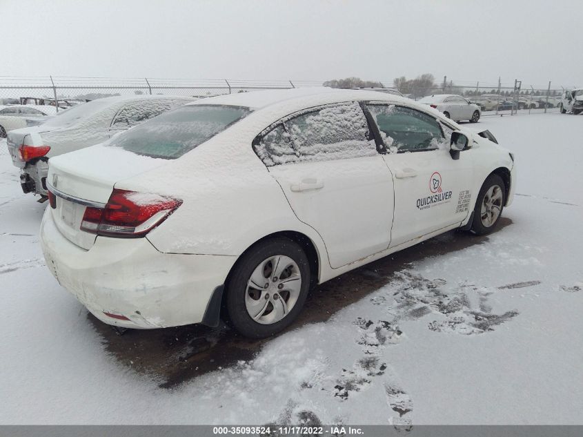 2015 HONDA CIVIC SEDAN LX 19XFB2F51FE000186