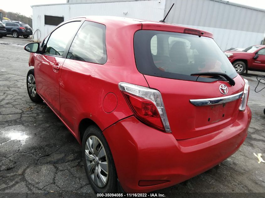 2013 TOYOTA YARIS L/LE JTDJTUD35DD563311