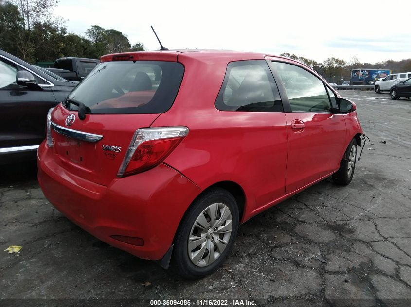 2013 TOYOTA YARIS L/LE JTDJTUD35DD563311