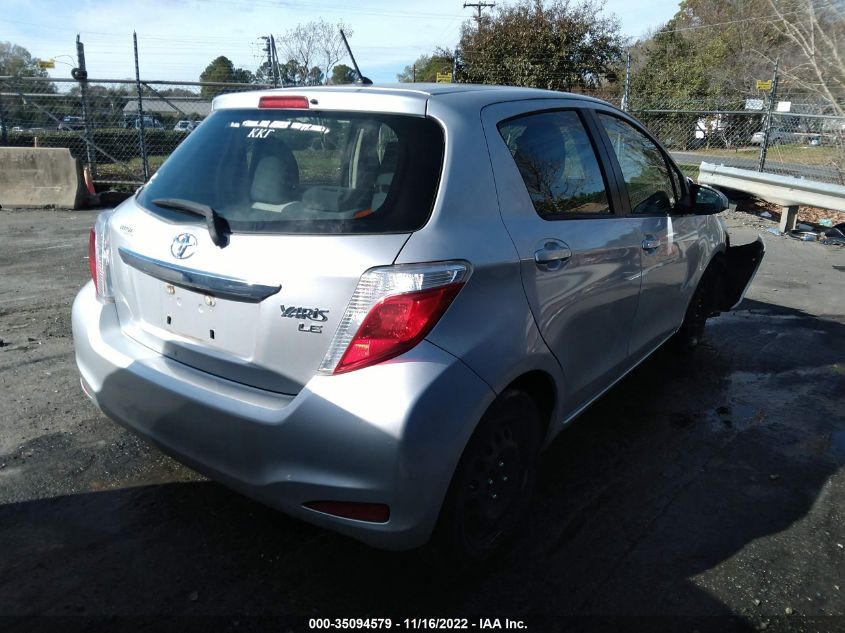 2013 TOYOTA YARIS L/LE/SE JTDKTUD3XDD554947