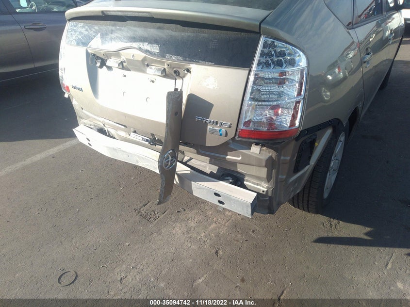 2008 TOYOTA PRIUS VIN: JTDKB20U583320605