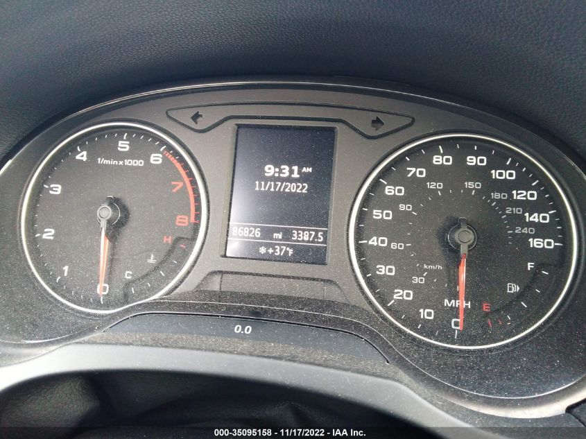 2015 AUDI S3/A3 2.0T PREMIUM WAUBFGFF1F1090268
