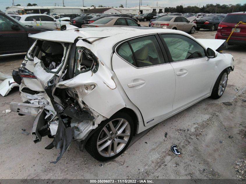 2014 LEXUS CT 200H HYBRID JTHKD5BH4E2208986