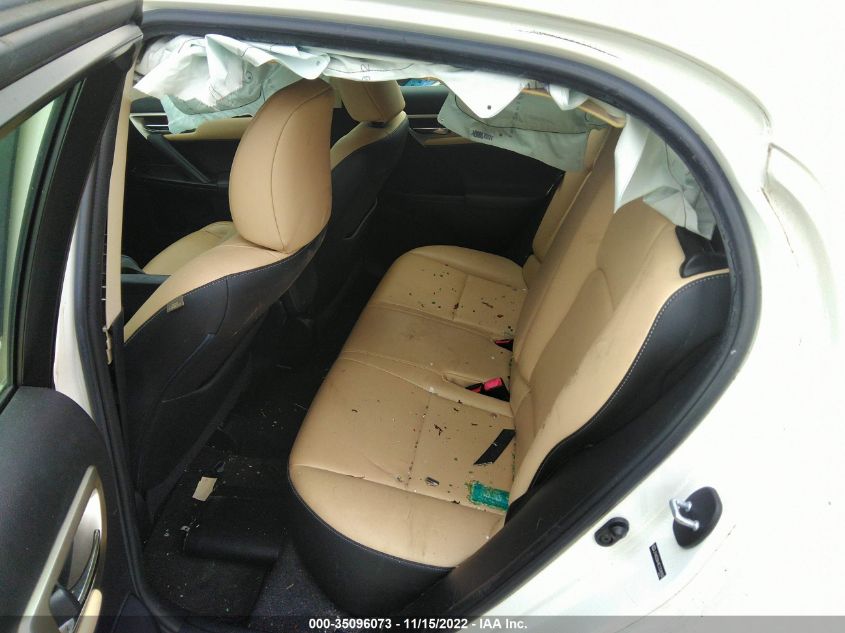 2014 LEXUS CT 200H HYBRID JTHKD5BH4E2208986