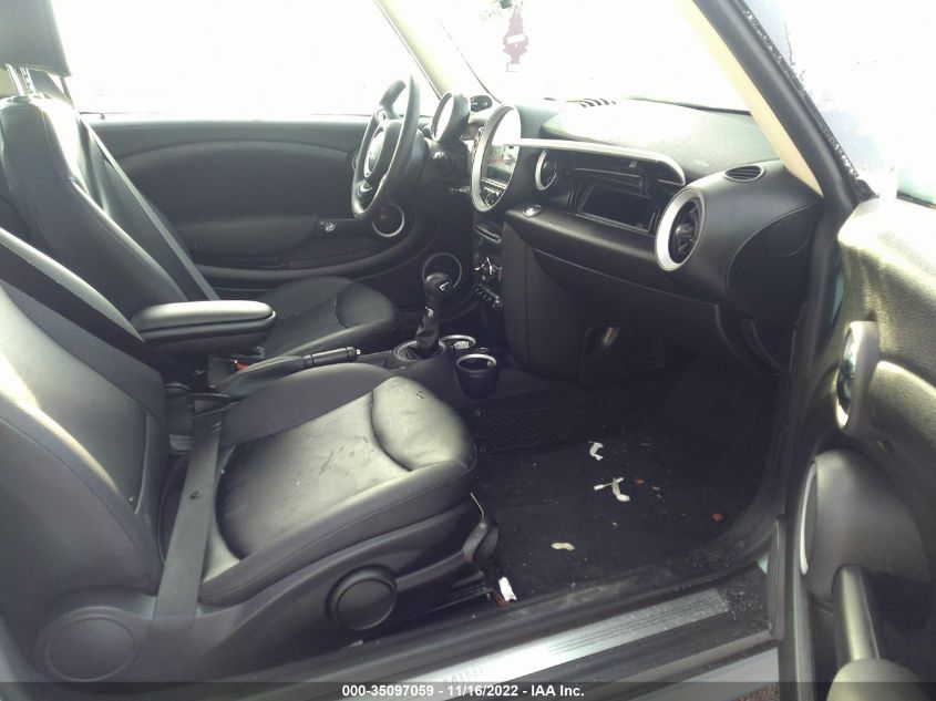 2013 MINI COOPER HARDTOP WMWSU3C55DT686804