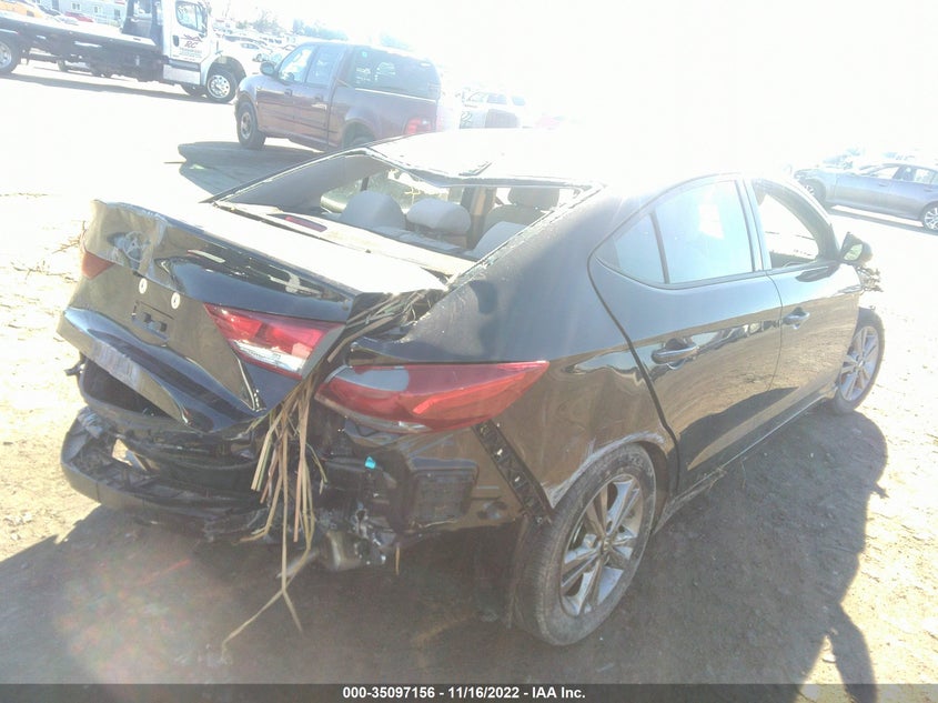 2018 HYUNDAI ELANTRA VIN: 5NPD84LF0JH396369
