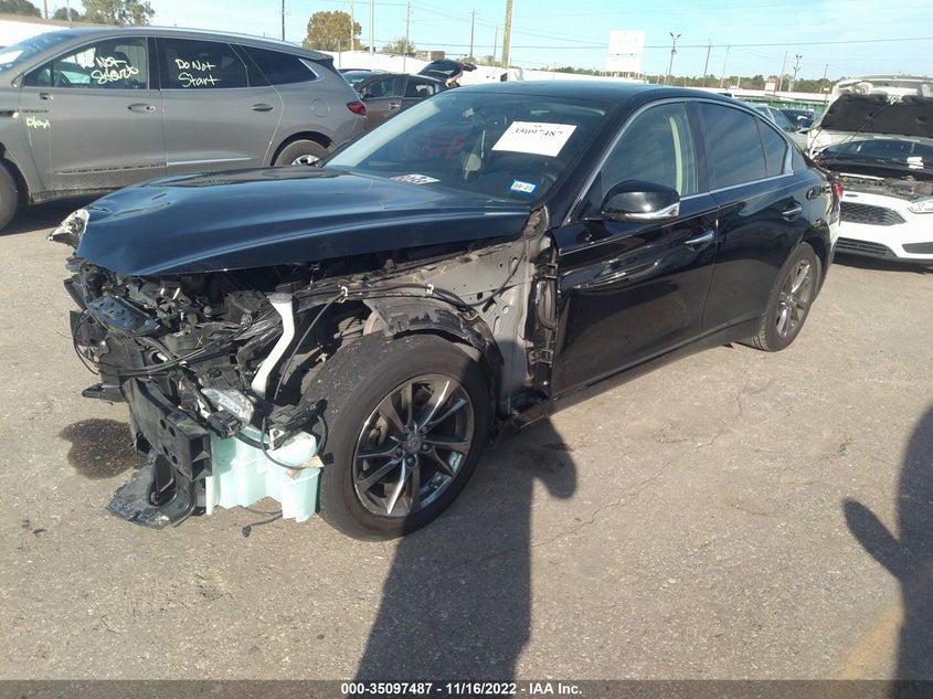VIN JN1EV7AP0HM739162 2017 INFINITI Q50 3.0T SIGNATURE EDITION
