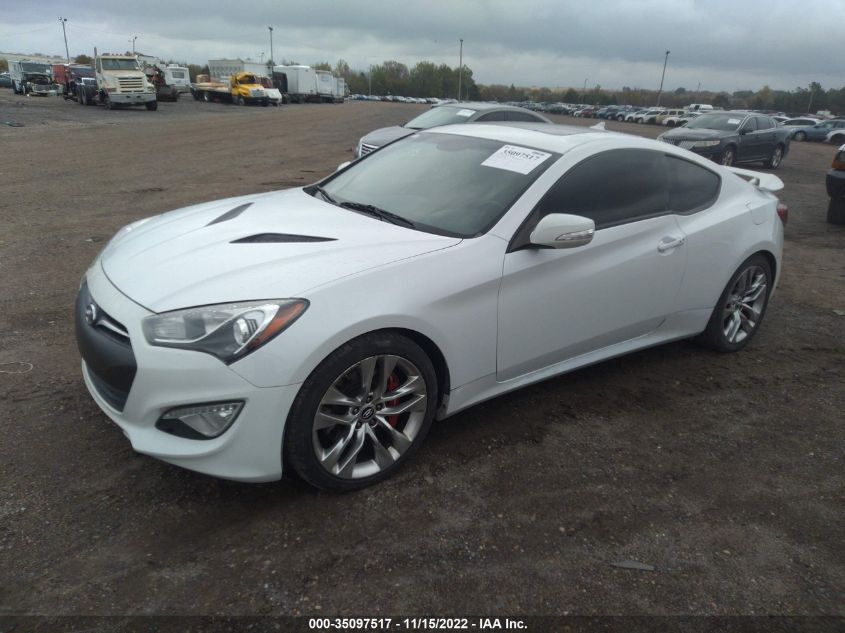 2013 HYUNDAI GENESIS COUPE 3.8 TRACK KMHHU6KJ2DU104886