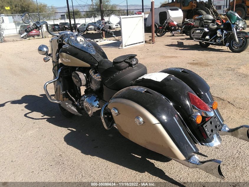 2022 INDIAN MOTORCYCLE CO. SPRINGFIELD 56KTHAAA5N3406777